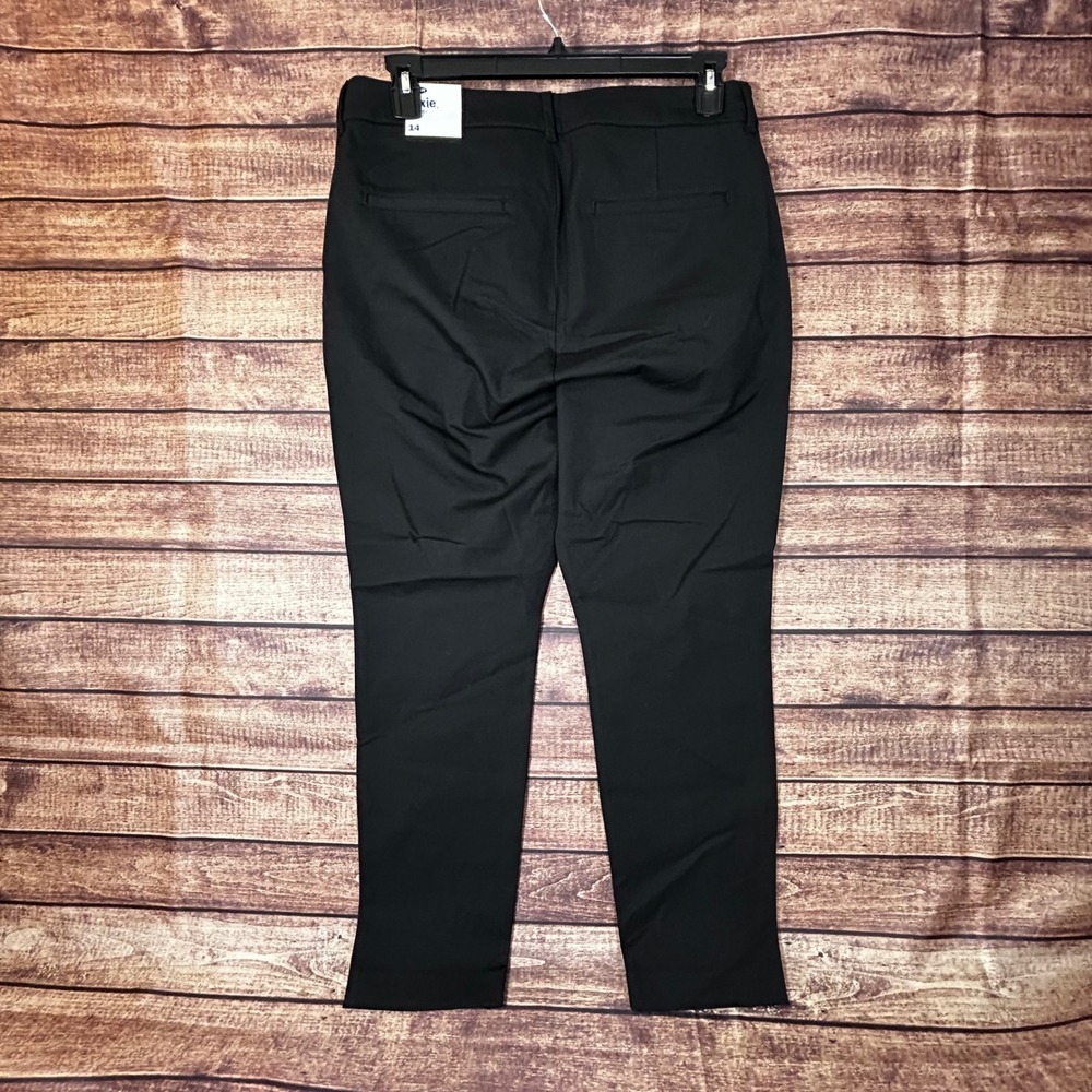 Old Navy Pixie High Rise Never-Fade Black‎ Slim Pants Womens 14 NWT - Picture 6 of 9